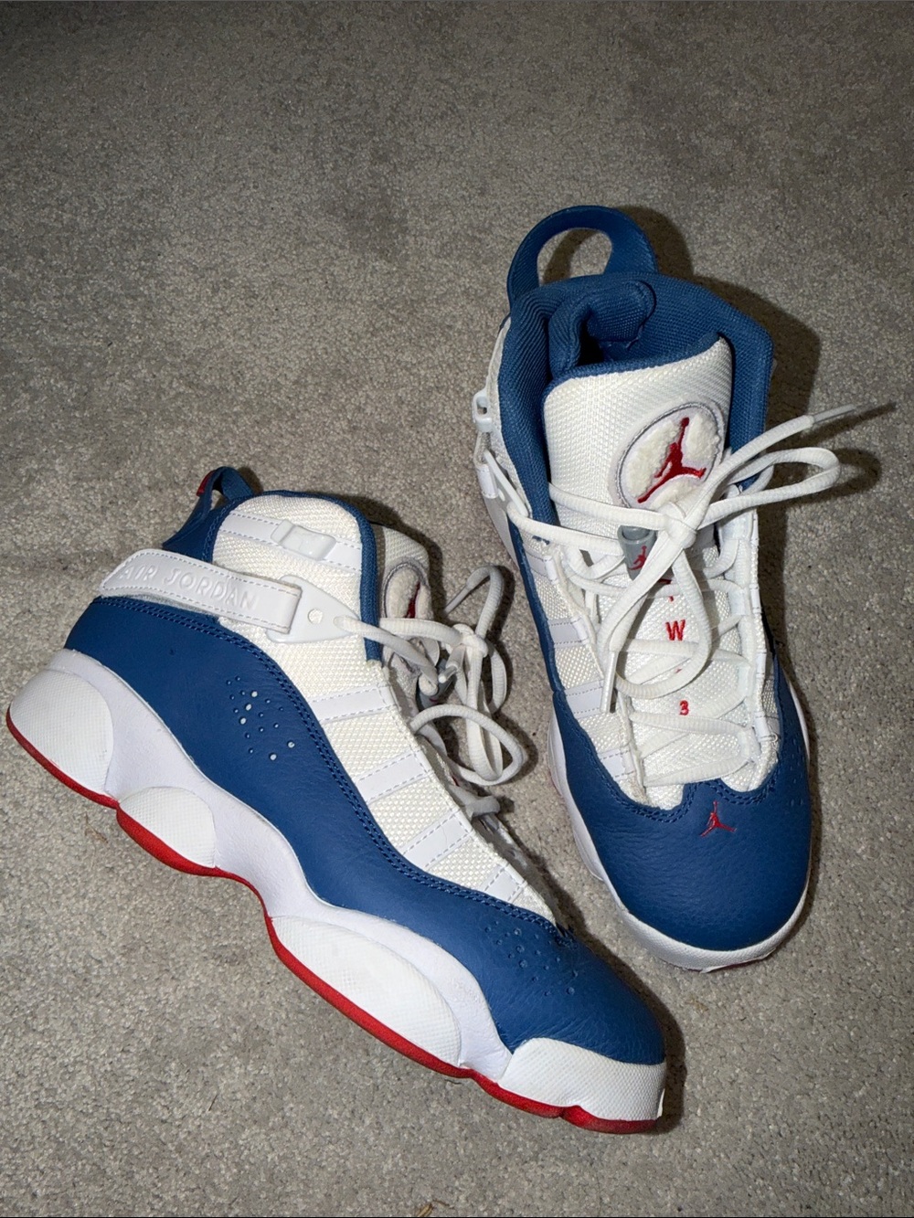 Boys Air Jordan 6 Rings GS